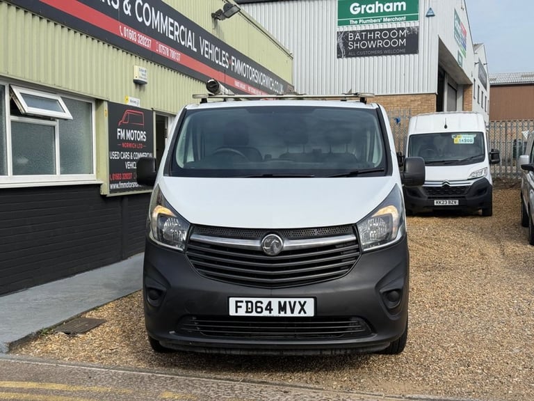 2014 64 VAUXHALL VIVARO 1.6 CDTI 2900 ECOFLEX PANEL VAN 5DR DIESEL MANUAL L1 H1 