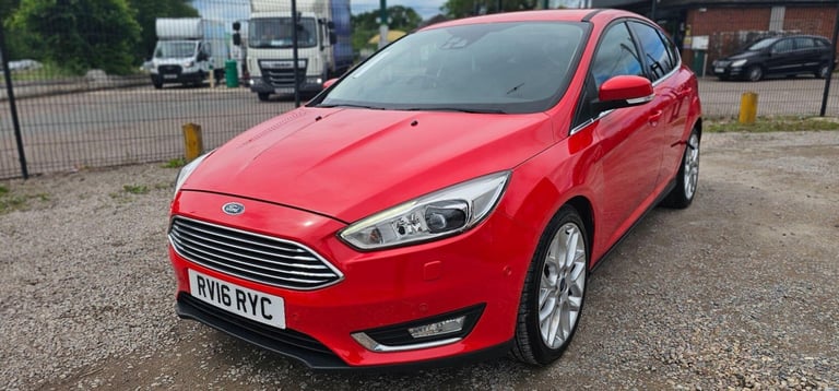 2016 Ford Focus 1.5 TDCi Titanium X Euro 6 (s/s) 5dr HATCHBACK Diesel Manual