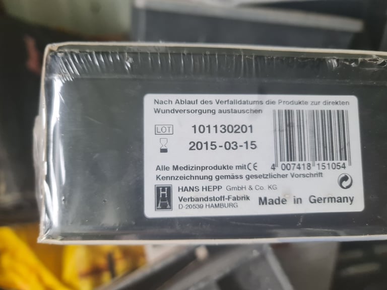 Genuine VW first aid kit boxed