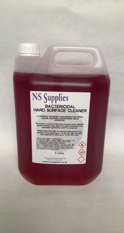 Antibacterial Hard Surface Cleaner 5 litre 