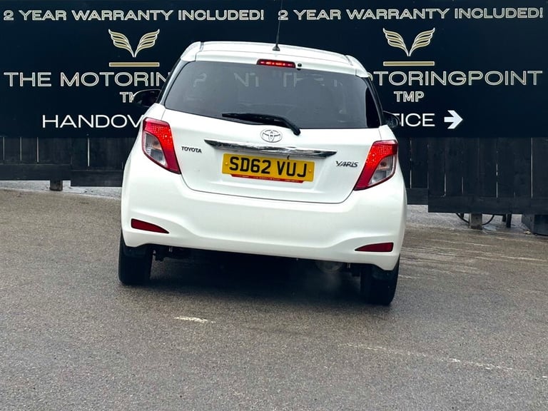 2012 Toyota Yaris 1.0 VVT-i Edition 3dr Hatchback Petrol Manual