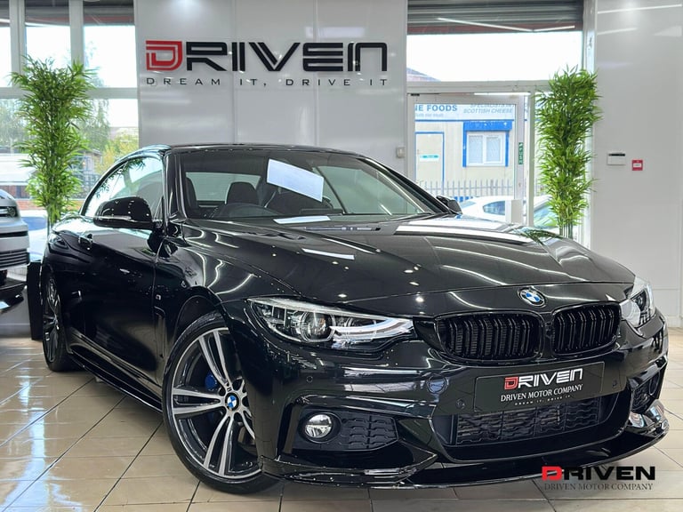 BMW 4 SERIES M SPORT CONVERTIBLE 2DR AUTO + M PRFMNCE KIT + FSH + FREE DELIVERY!