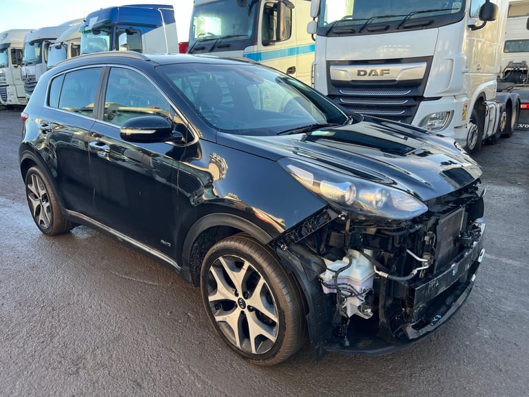 2017 KIA SPORTAGE GT-LINE 1.6 PETROL AWD SUV DAMAGED SALVAGE CAT N
