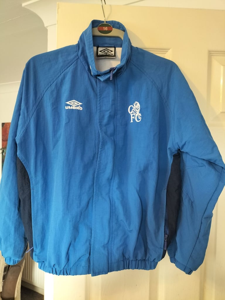 image for CHELSEA 99/00 vintage Umbro auto glass sponsored jacket age 12-13