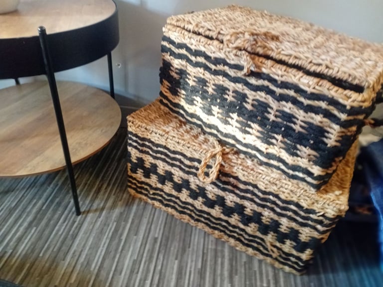 image for Set of 2 sets storage boxes 