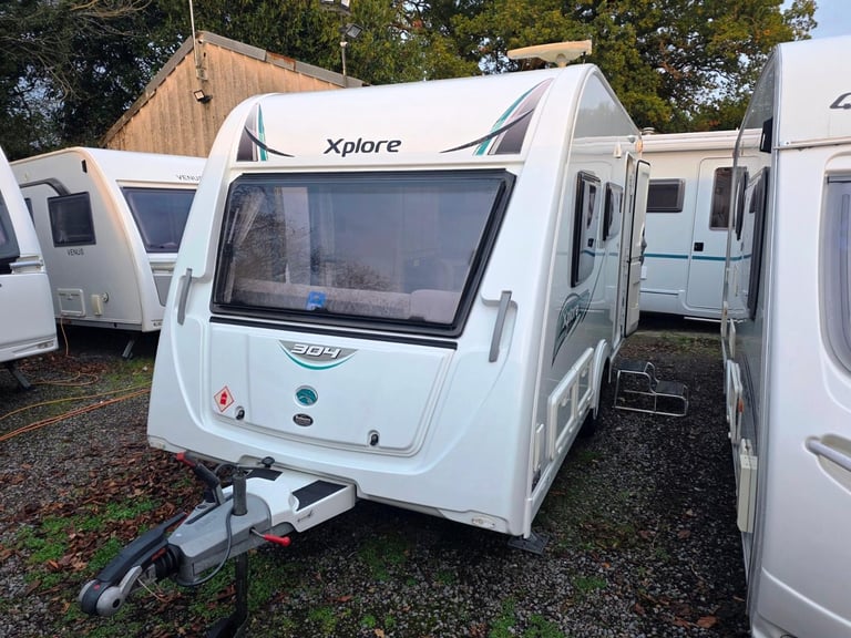 Elddis Xplore 304 2016 Lightweight & Compact 4 Berth Touring Caravan