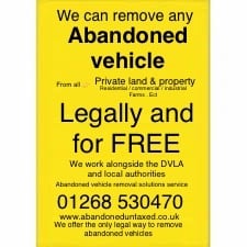  FREE SERVICE 👉 Abandoned vehicle removal solutions 
