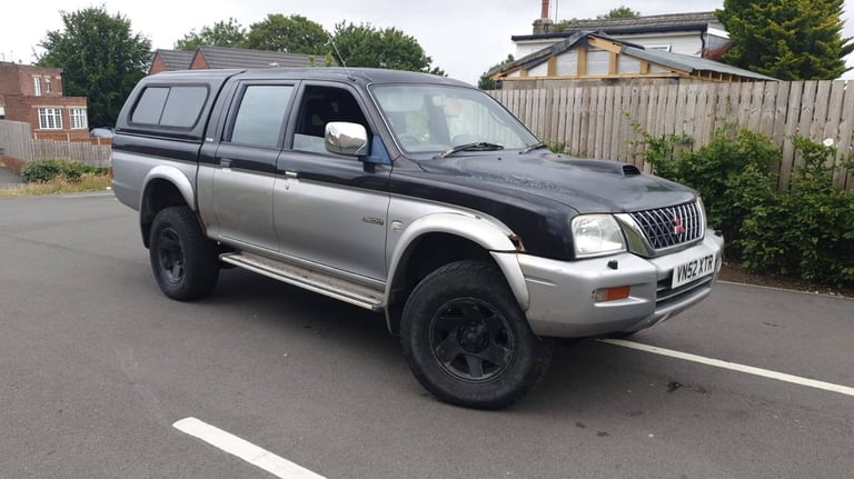 MITSUBISHI L200 2.5 TD DOUBLE CAB 4x4 4WD *NOT NAVARA HILUX  SHOGUN SPORT,  FORD RANGER
