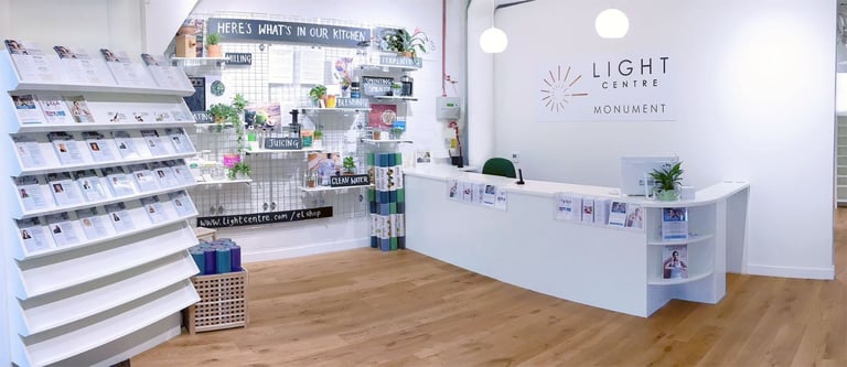 Treatment Rooms to rent from £15/hr – Light Centre Monument (Bank/ Monument Station)