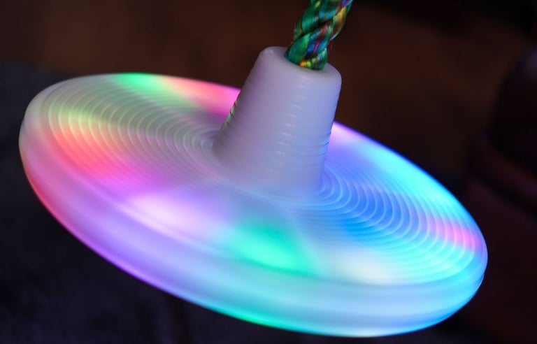 LED rope swing (indoor)