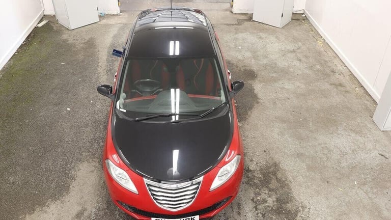 2013 Chrysler Ypsilon 0.9 TwinAir Black and Red 5dr HATCHBACK PETROL Manual