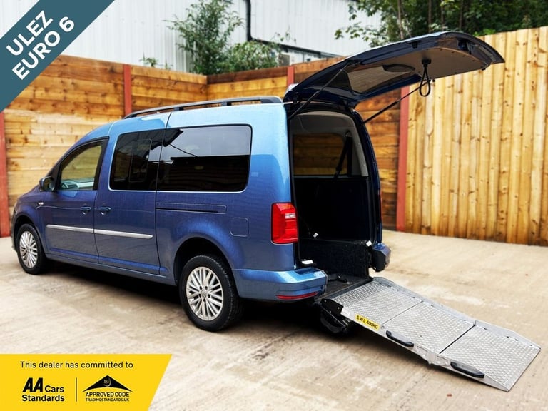 image for 2018 Volkswagen Caddy Maxi Life 3 Seat Auto Wheelchair Accessible Disabled Access Vehicle WAV MPV...