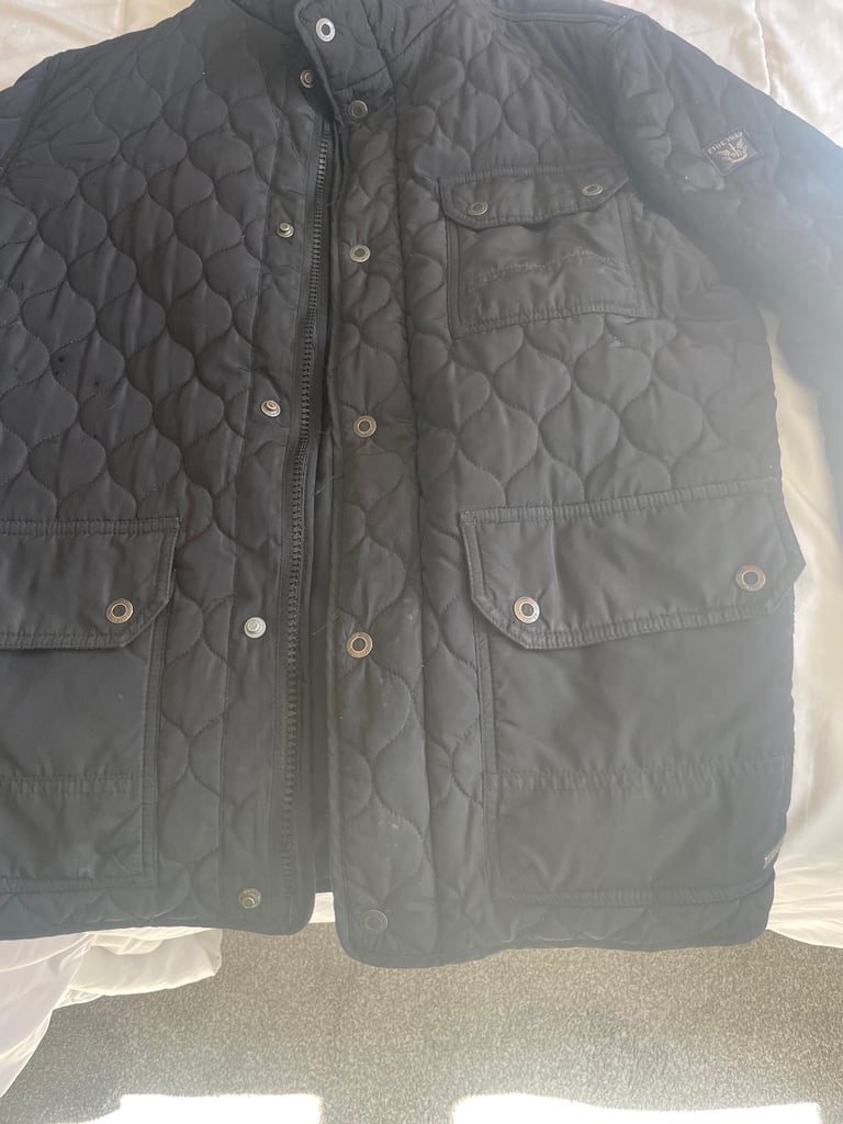 Firetrap Black Padded Jacket 