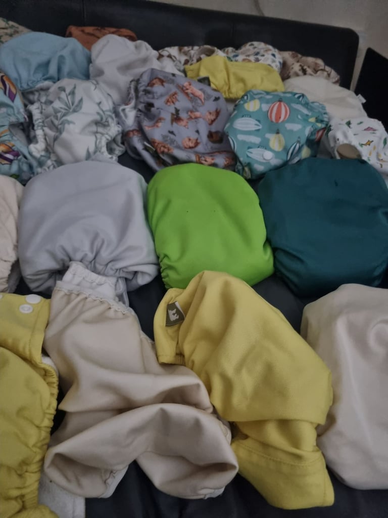image for 44 brand new reusable nappys