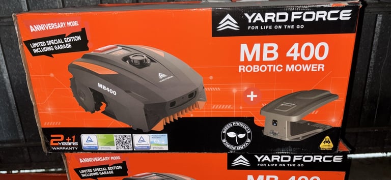 Yard Force MB400 Robotic Lawnmower – For Parts/Repair (Loss of Power)