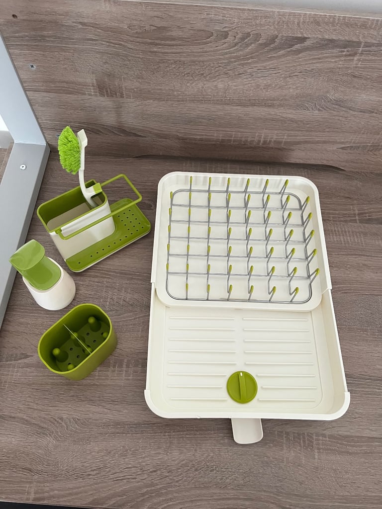 Expandable Dish Drainer+Soap dispenser+Organiser