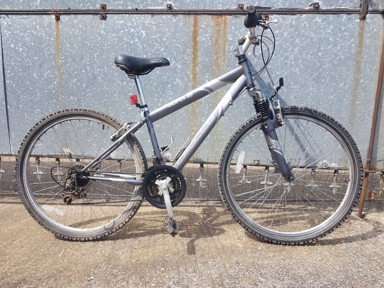 image for APOLLO CORONA (GREY/SILVER)26 INCH WHEEL ADULTS FRONT SUSPENSION COMFORT MOUNTAIN BIKE