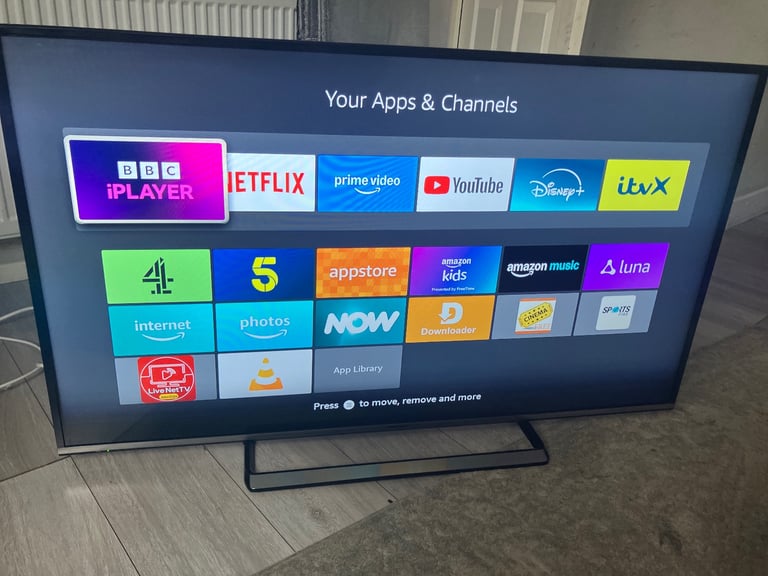 image for 50” PANASONIC FIRE SMART TV