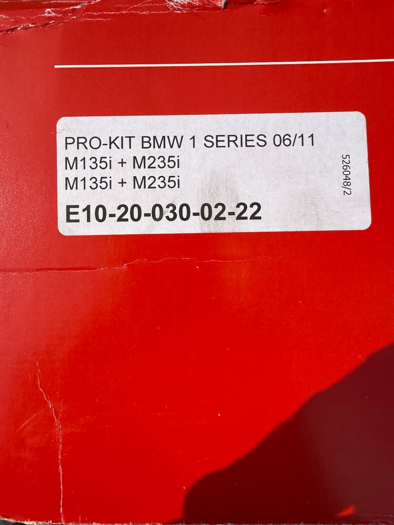 Eibach Pro-Kit springs for BMW 1, 2 Series Lowering kit