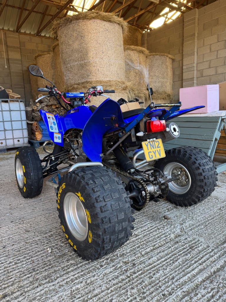 Yamaha raptor 250r road legal quad