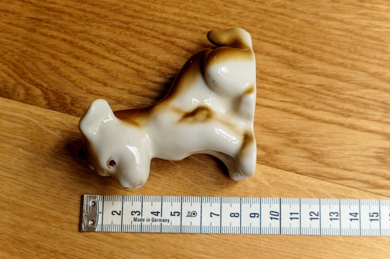1970s Soviet Porcelain Puppy | Polonsky Factory