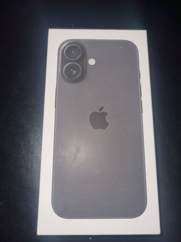 image for BRAND NEW Iphone 16 128gb black unlocked