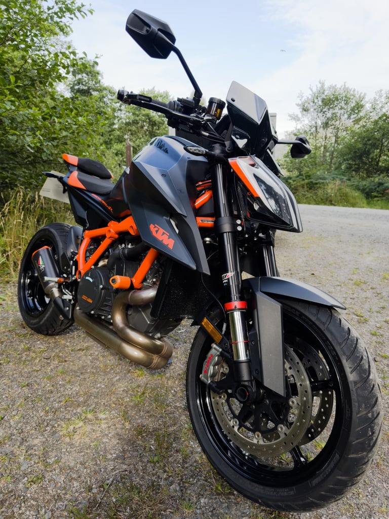 Tickners GT755 2025 Box Trailer with KTM Super Duke 1290 2020