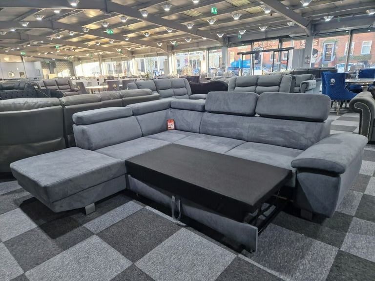 image for 🔥 Limited Offer! Artic Corner Storage Sofa Bed – Modern, Durable & Affordable **