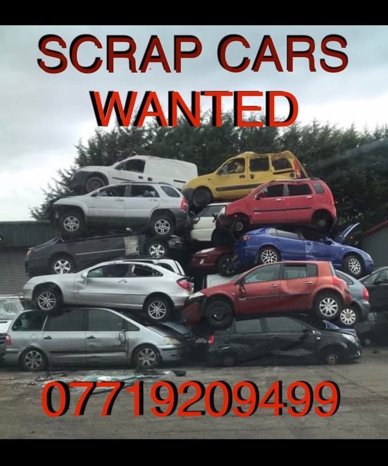 image for SCRAP CARS , JEEPS , VANS , MOT FAILURES & NON RUNNERS WANTED