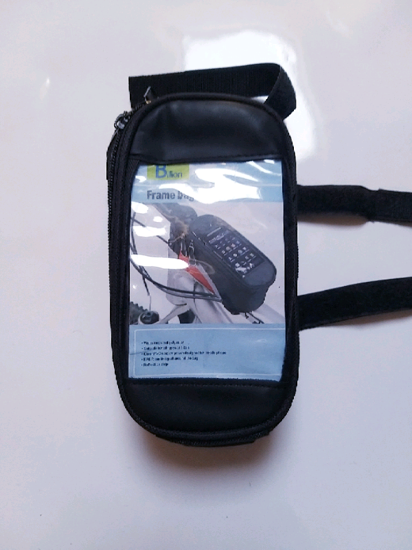 Bike frame pouch holdall