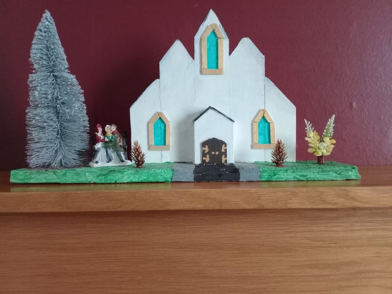 image for Wooden Christmas decorations £5. Each 