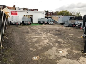 Commercial yard with office and store room for rent / to let in Rainham, Kent - AVAILABLE APRIL