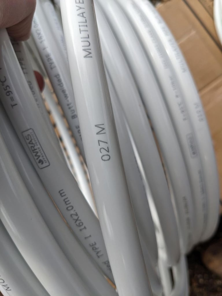Free Underfloor Heating Pert Al Pert Pipe 16 mm x 2 mm
