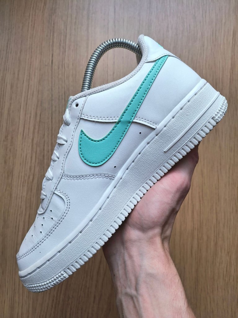 Nike air force 1 white emerald rise UK4.5