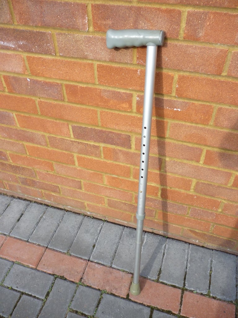 Mobility pair of fully adjustable crutches,walking frame on wheels & fully adjustable walking stick.