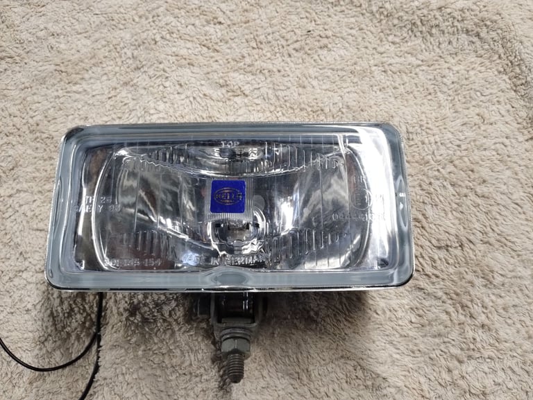 image for Vintage Hella friving lamp rectangular nice.