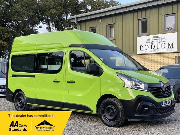 image for 2018 Renault Trafic HIGHROOF-ROCK&amp;ROLL BED-SINK-HOB-HEATING-A/C MOTORHOME Diesel Manual