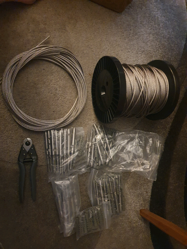 Balustrade 4mm wire kit (new)