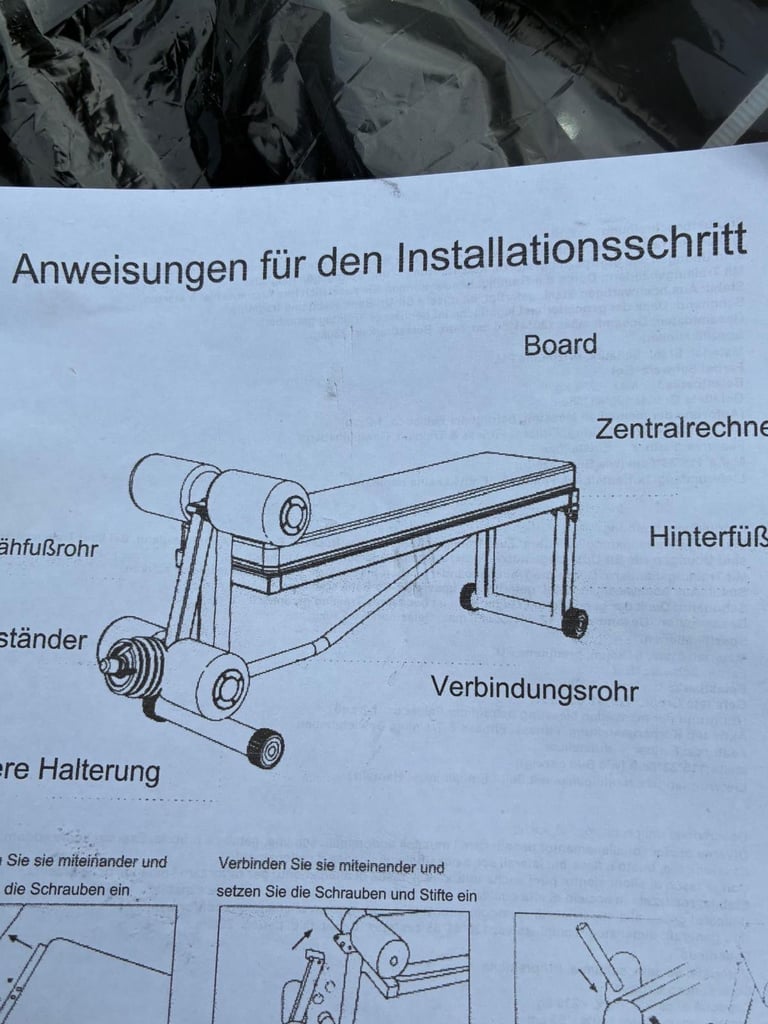 Exercise bench