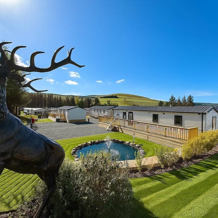 The Willerby Salisbury  in Peebles, Scottish Borders  - Lodge / Caravan 
