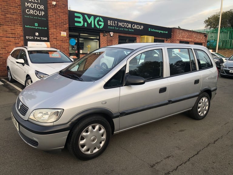 image for 2003 Vauxhall Zafira 1.6i 16v Club MPV 5dr Petrol Manual (a/c) (190 g/km  99
