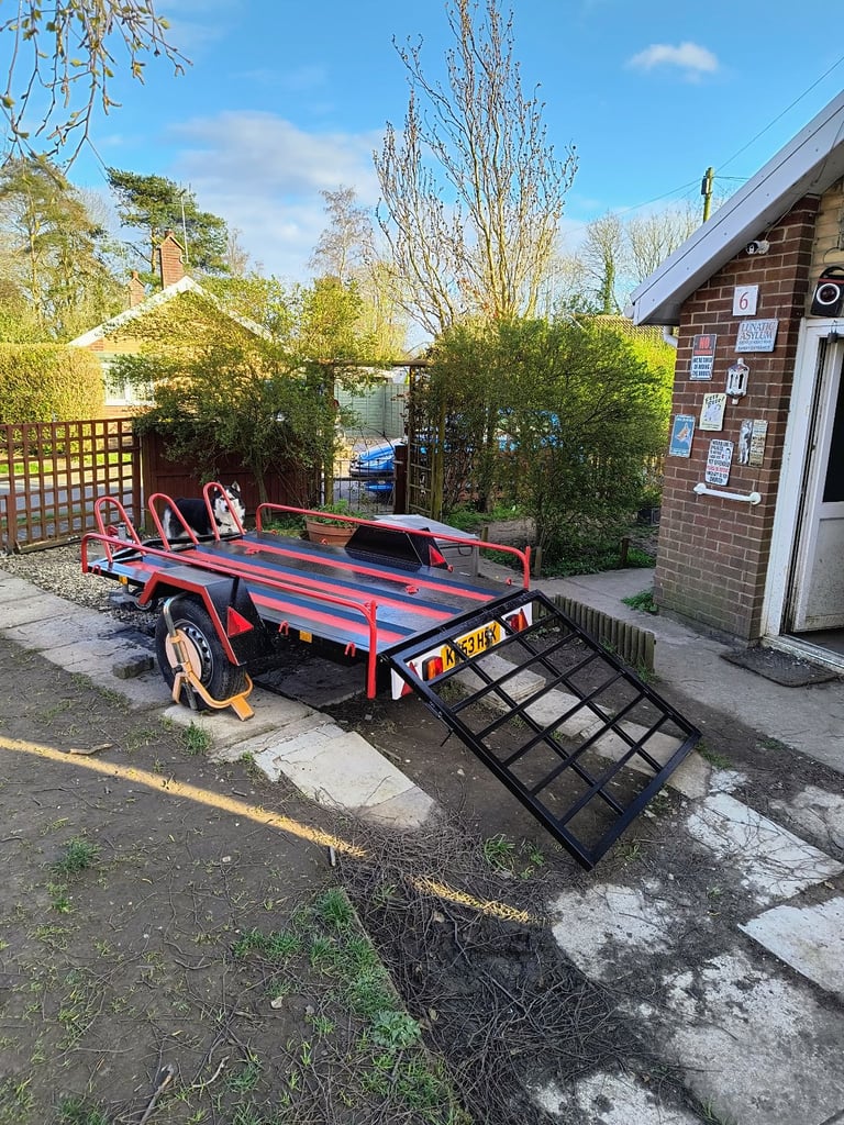 trailer for motorcycles or quad 