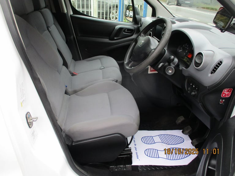 2016 Peugeot Partner 850 1.6 HDi 92 Professional Van PANEL VAN Diesel Manual