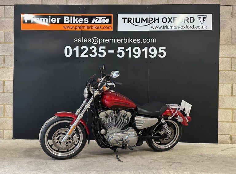 STUNNING LOW MILEAGE 2018/18 HARLEY-DAVIDSON XL 883 L SUPERLOW MOTORCYCLE 