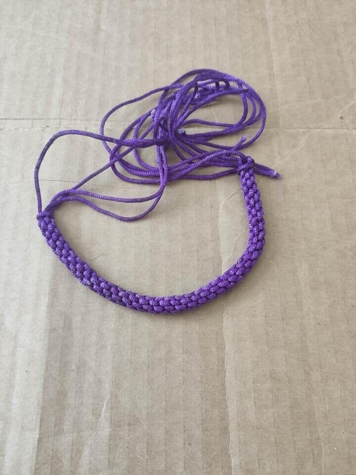 image for Purple wrist band braided
