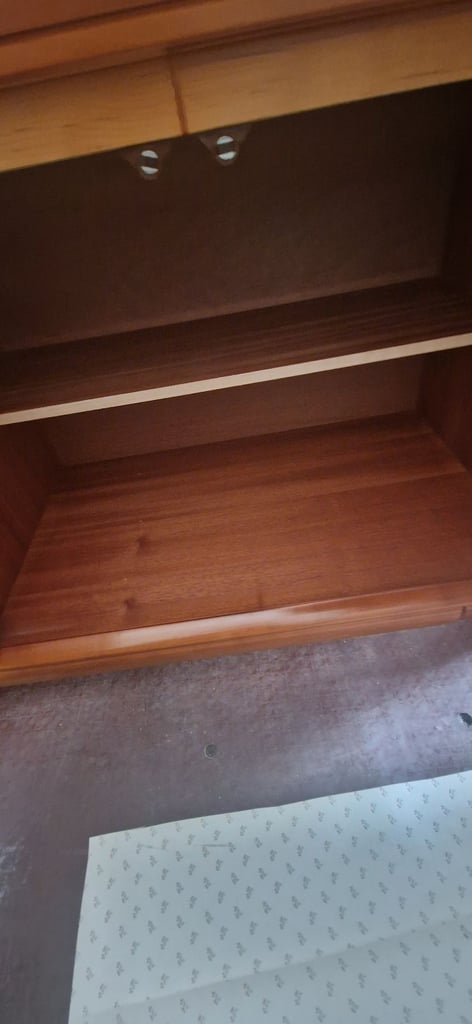 Vintage Solid Wood Sideboard - Brown - Good Condition