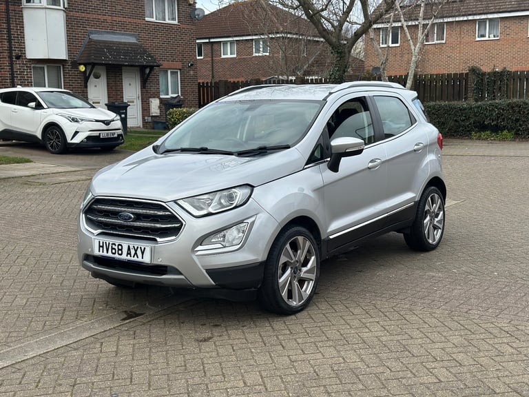 2019 Ford EcoSport Titanium 1.0L Petrol Automatic Full Service History 7K Miles 1YR NEW MOT  1 OWNER