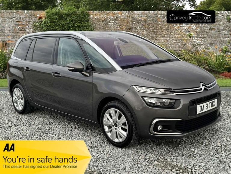 2018 Citroen C4 Picasso 1.6 C4 Grand Picasso Feel Blue HDi S/S 5dr MPV Diesel Manual