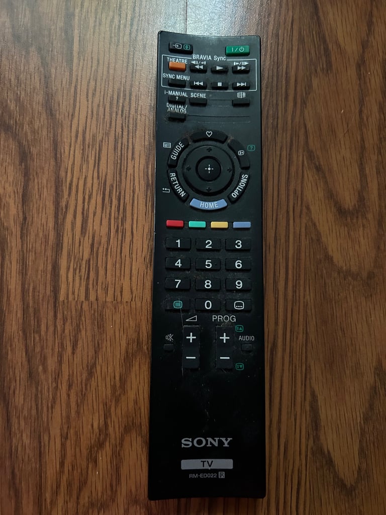 Sony LCD digital 43 TV , remote and manual 