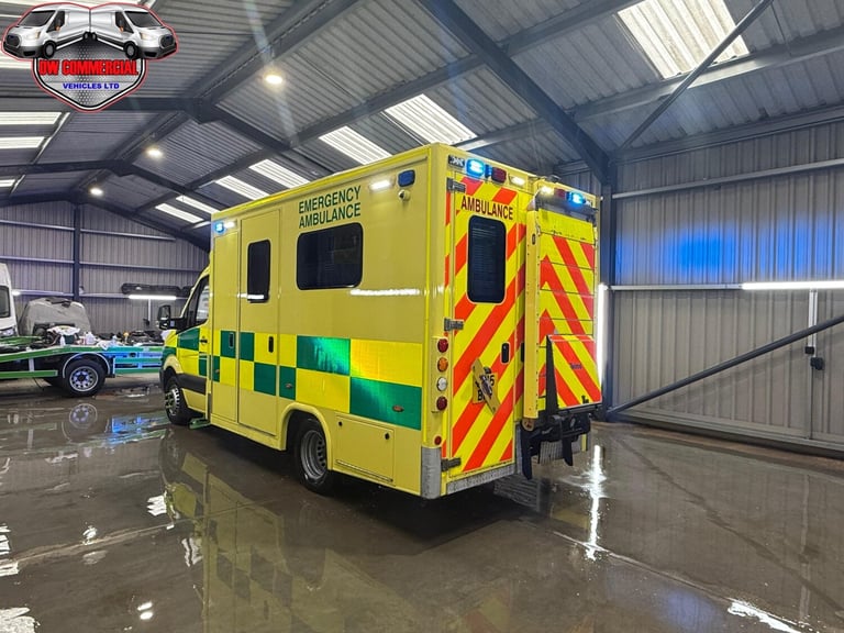 2015 Mercedes-Benz Sprinter 519 CDI MWB Automatic Ex-NHS Ambulance Service + VAT NA DIESEL Automatic